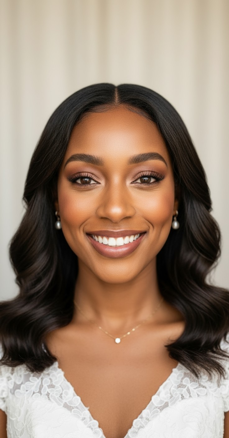 After Hair Down Bridal Hair